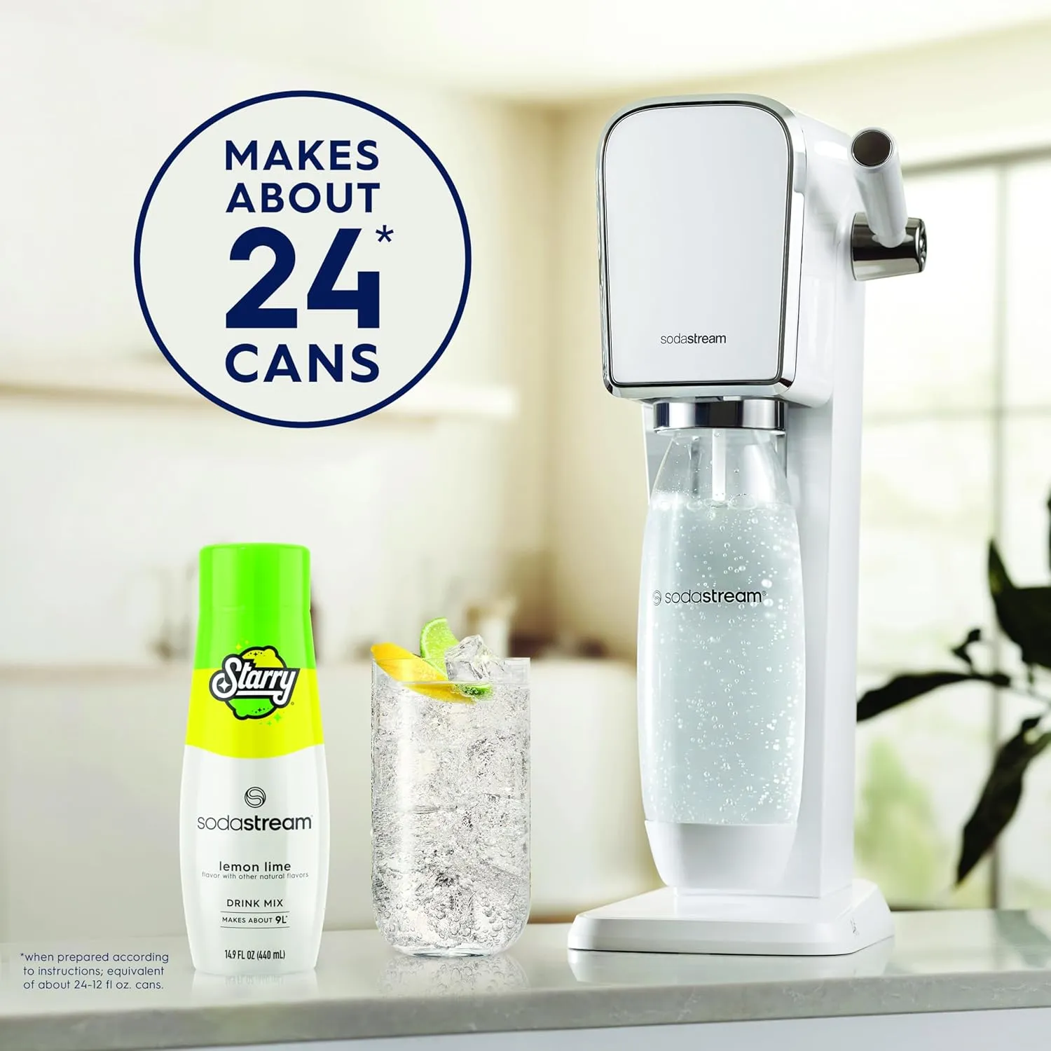 SodaStream® Starry® Beverage Mix (440ml, Pack of 4)