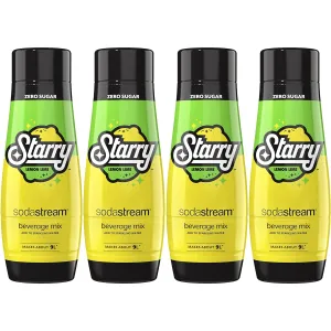 SodaStream® Starry® Zero Sugar Beverage Mix (440ml, Pack of 4) Packaging may vary