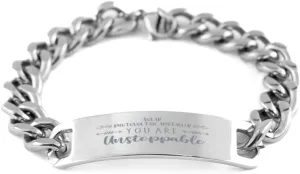 Solar Photovoltaic Installer Bracelet, You are unstoppable, Cuban Link Chain Necklace, Solar Photovoltaic Installer Gift