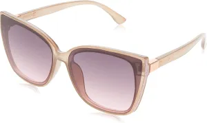 Southpole Women's 1086sp Sparkling Uv400 Protective Cat Eye Sunglasses. Cool Gifts for Her, 62 Mm