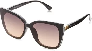 Southpole Women's 1086sp Sparkling Uv400 Protective Cat Eye Sunglasses. Cool Gifts for Her, 62 Mm