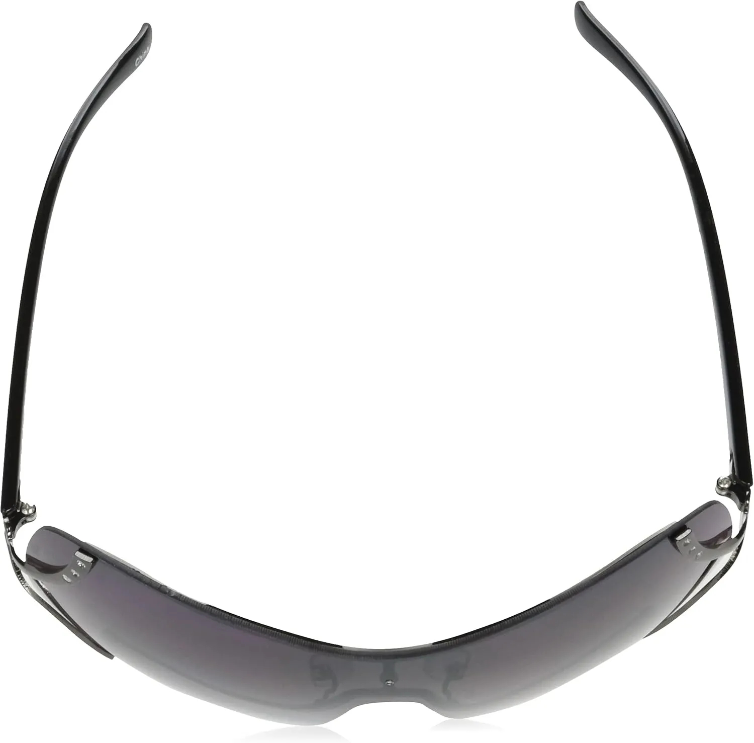 Southpole Women's 454sp Glitzy Metal Shield Sunglasses (140mm) -Uv400 Protection, Trendy Gift for Her Rectangular