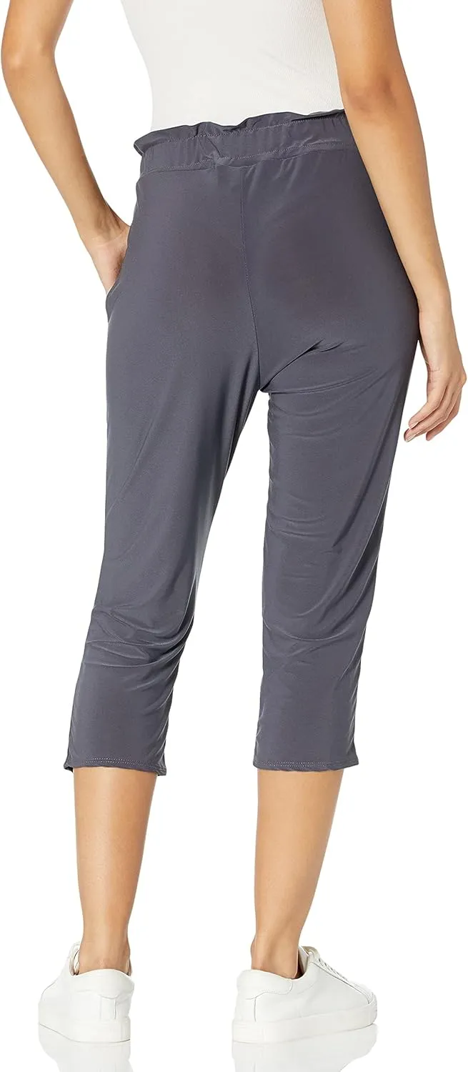 Star Vixen Women's Tapered Leg Cropped Pants