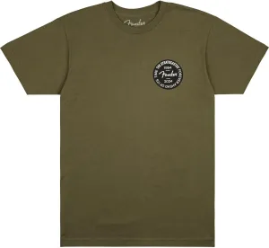 Stratocaster� 70th Anniversary Badge Tee, Olive, M