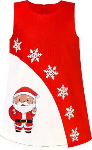 Sunny Fashion Girls Dress A-line Christmas Tree Xmas Sequin Sparkling Party