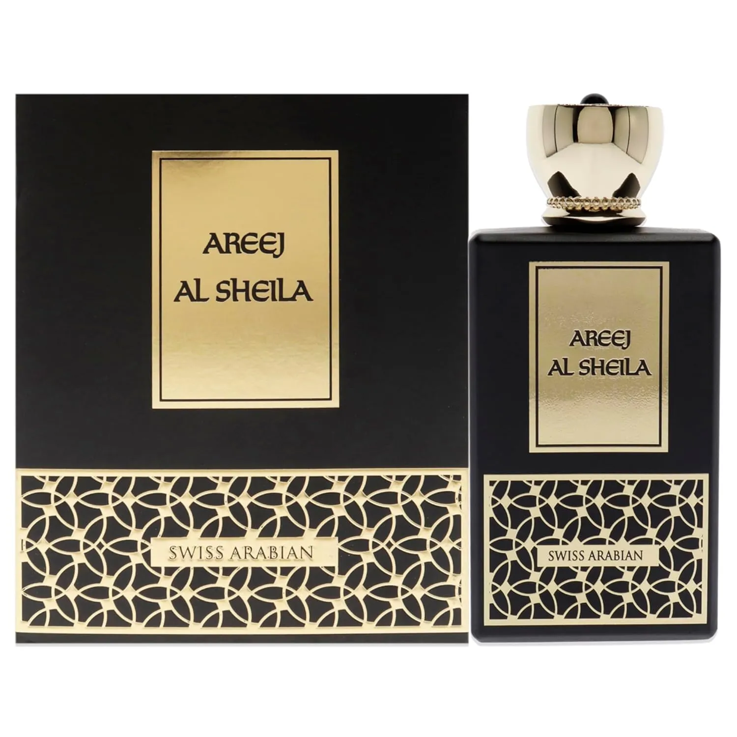 Swiss Arabian Areej Al Sheila - Luxury Products From Dubai - Long Lasting, Addictive Personal EDP Spray Fragrance - Seductive Signature Aroma - 3.4 Oz