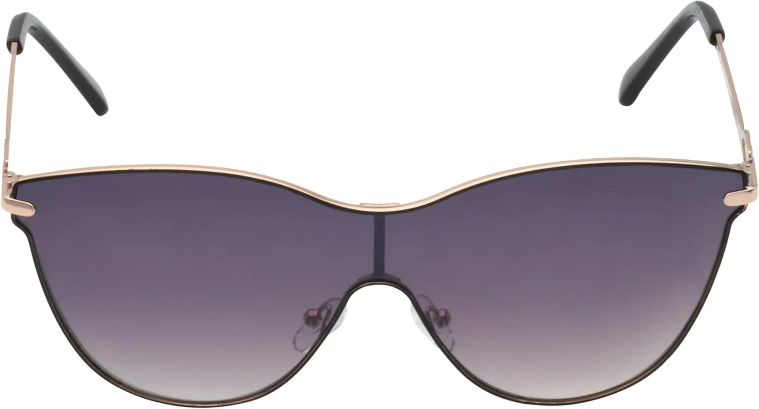 TAHARI Women's Chic Shield UV400 Protective Cat Eye Sunglasses
