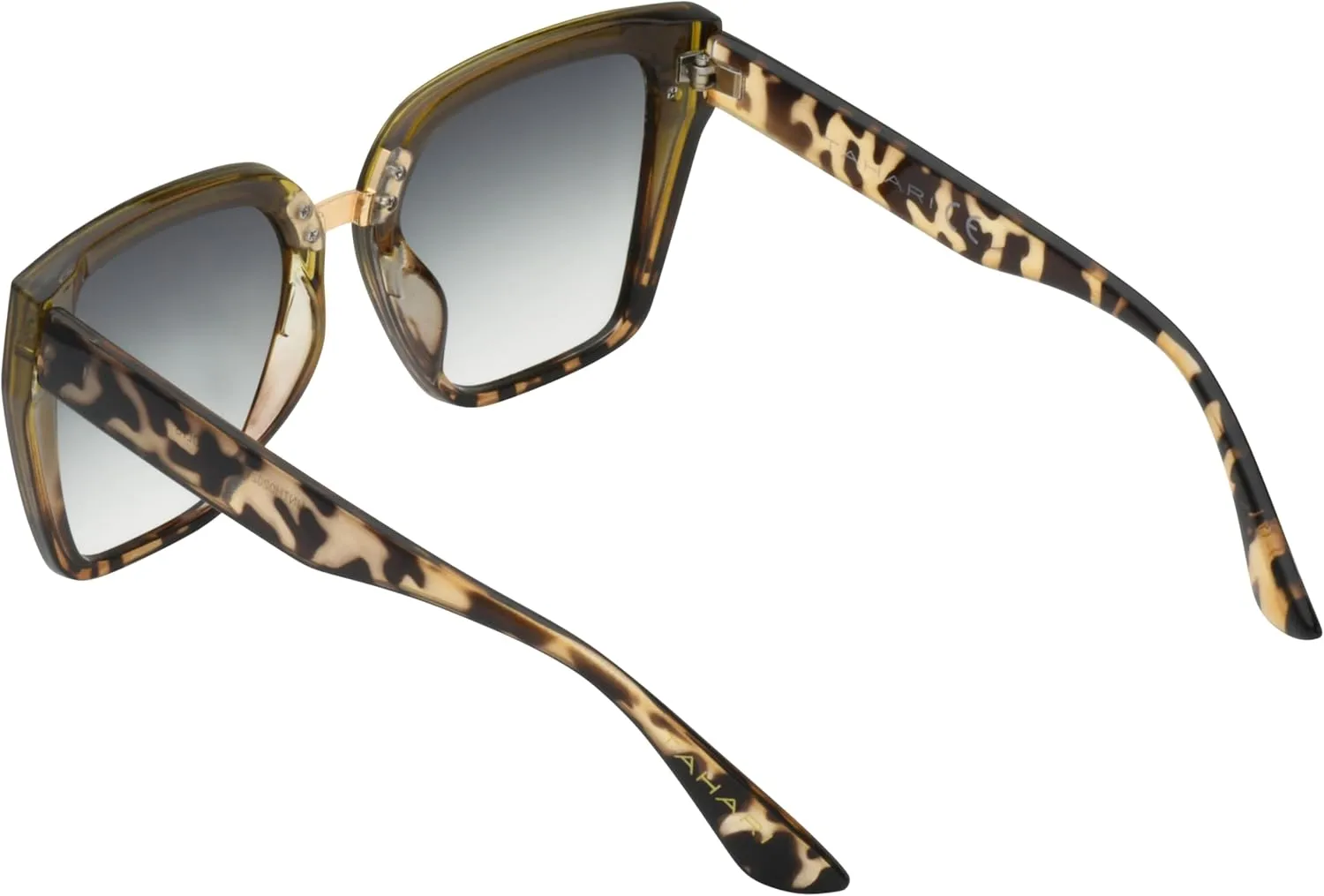 TAHARI Women's Chic Shield UV400 Protective Cat Eye Sunglasses