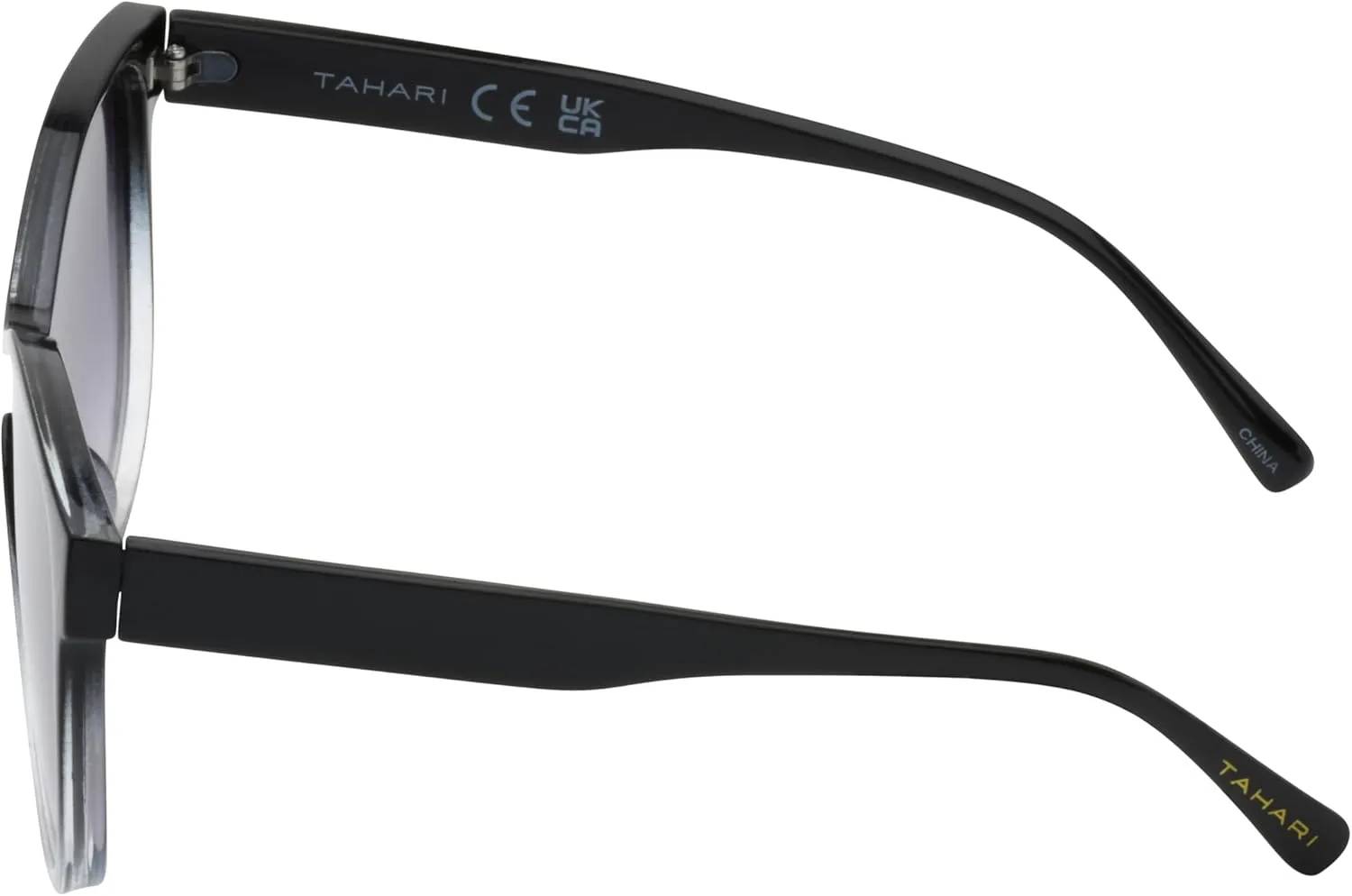 TAHARI Women's Chic Shield UV400 Protective Cat Eye Sunglasses
