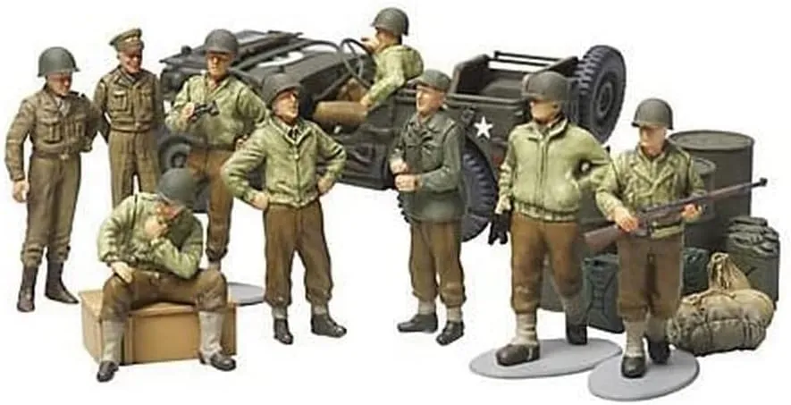 Tamiya Models US Army Infantry at Rest Model Kit
