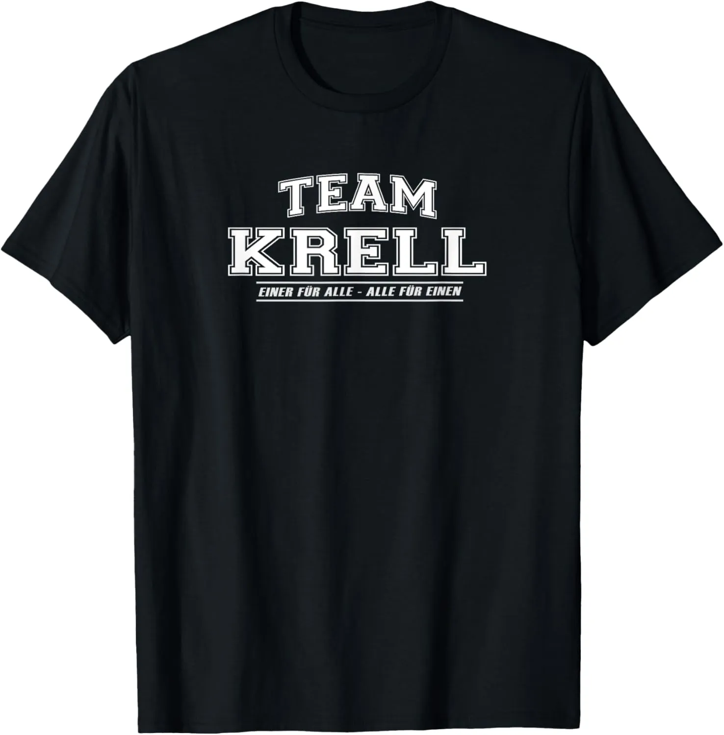 Team Krell Proud Family Surname Gift T-Shirt