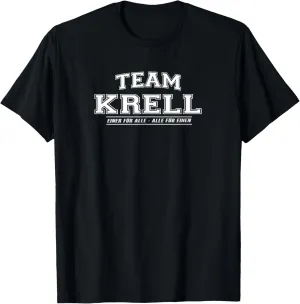 Team Krell Proud Family Surname Gift T-Shirt