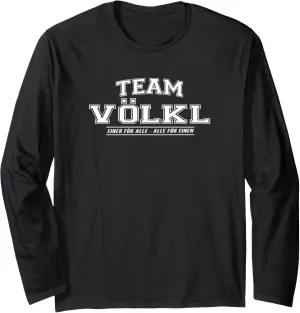 Team Völkl | proud family - surname gift Long Sleeve T-Shirt