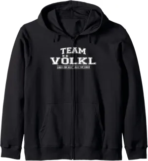 Team Völkl | proud family - surname gift Zip Hoodie