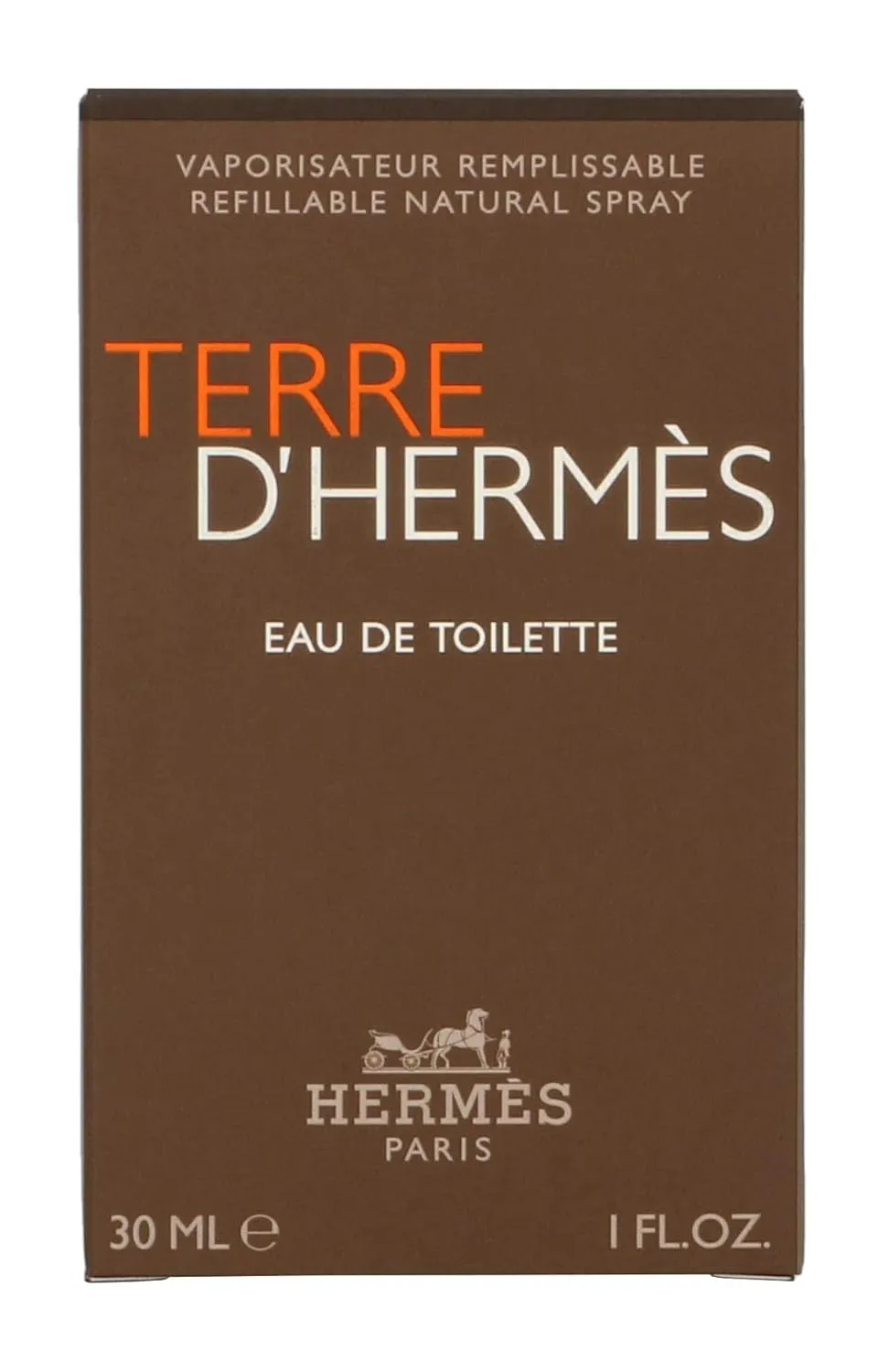 Terre D'Hermes by Hermes for Men 1.0 oz Eau de Toilette Spray