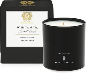 The Ritz-Carlton White Tea & Fig Candle by Antica Farmacista - Notes of White Tea, Succulent Fig and Apricot - 9 oz.
