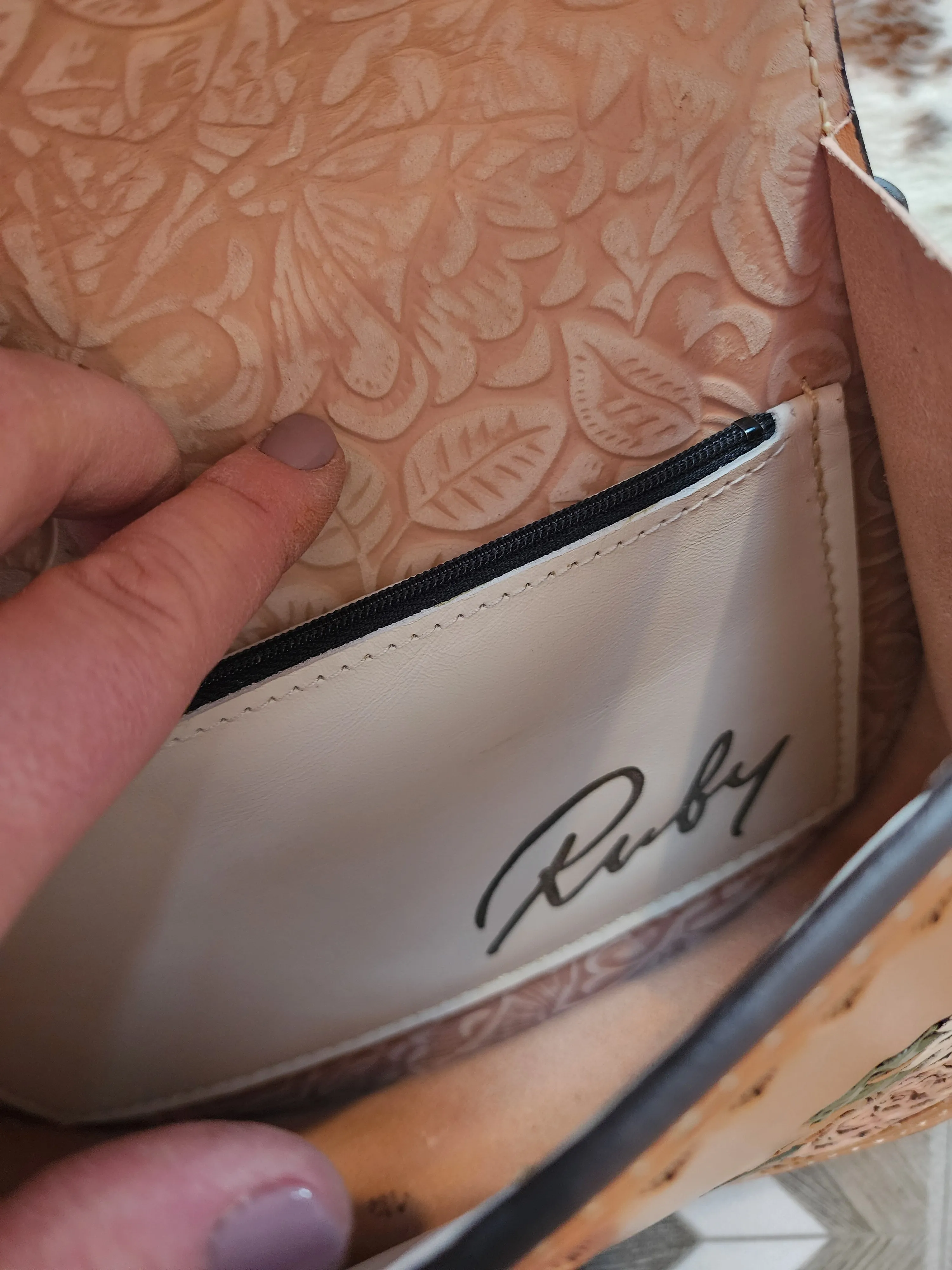The Ruby Purse- Spring Time Daisy
