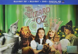 The Wizard of Oz: 75th Anniversary Limited Collector's Edition (Blu-ray 3D / Blu-ray / DVD)