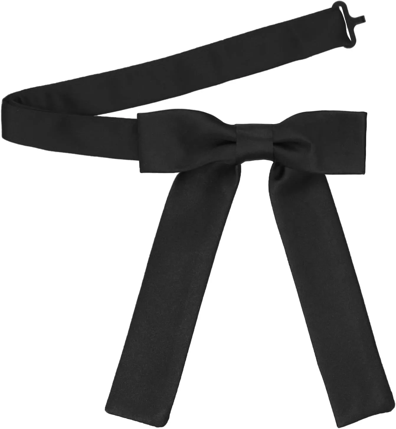 tiemart Kentucky Colonel Tie, Pre-tied, Adjustable Length Band Collar Up to 19"