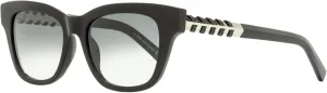 Tod's TO0200 Sunglasses - Shiny Black Frame, Gradient Smoke Lenses, 53 mm Lens TO02005301B