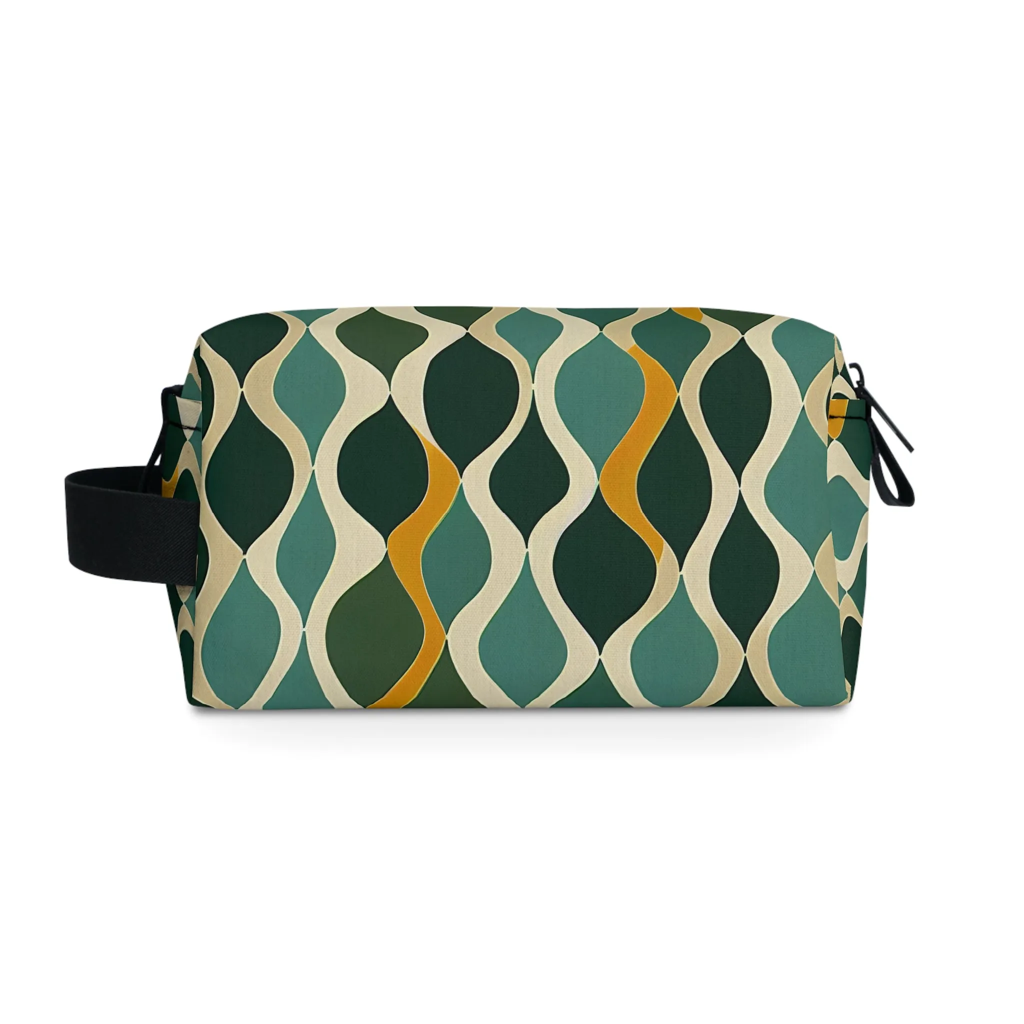 Toiletry Bag - Deco Aqua Ringlets