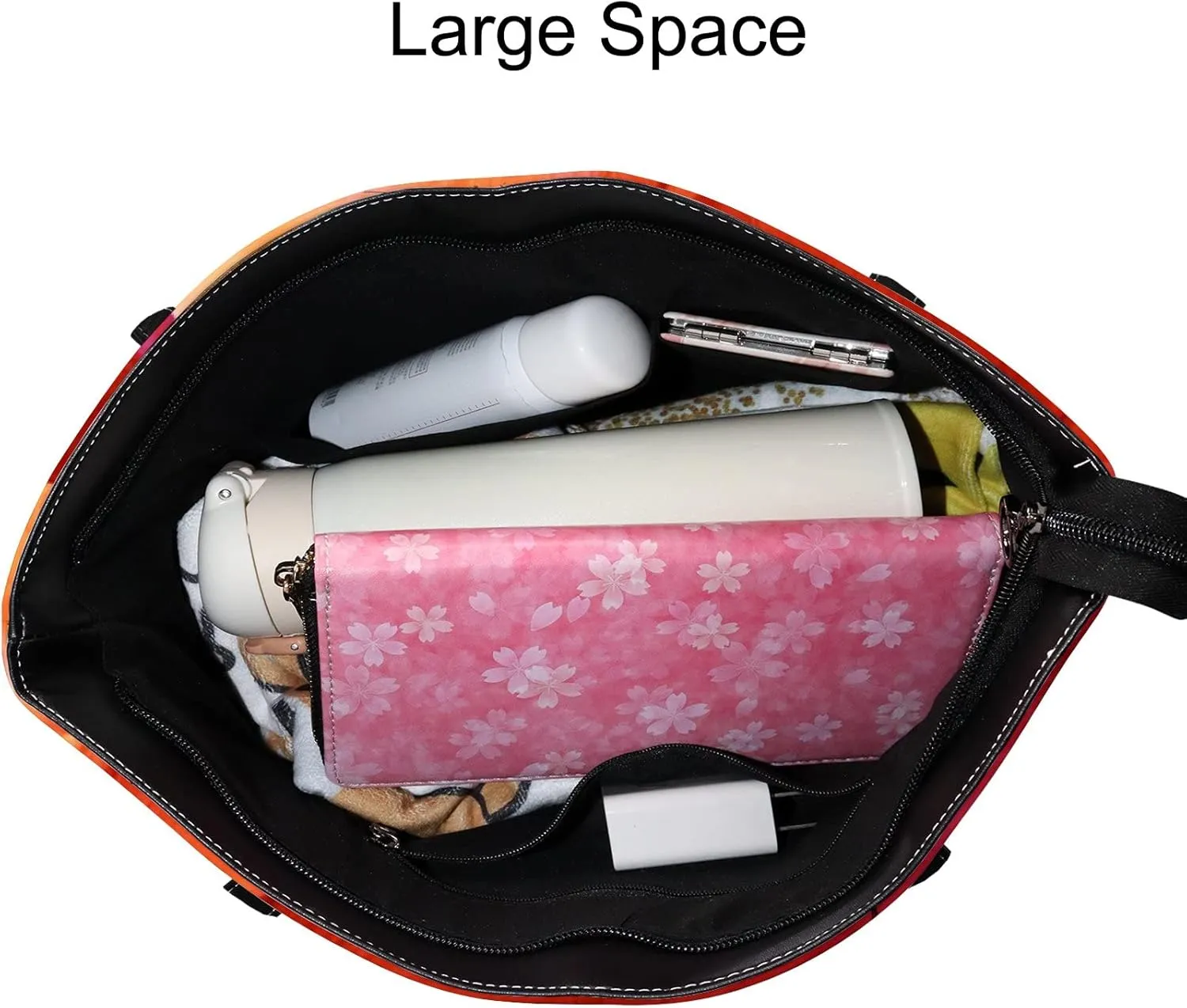 Tote Bag for Women PU Leather Handbags Women's Crossbody Handbags Work Tote Bags for Women Coachbags Tote Bag with Zipper