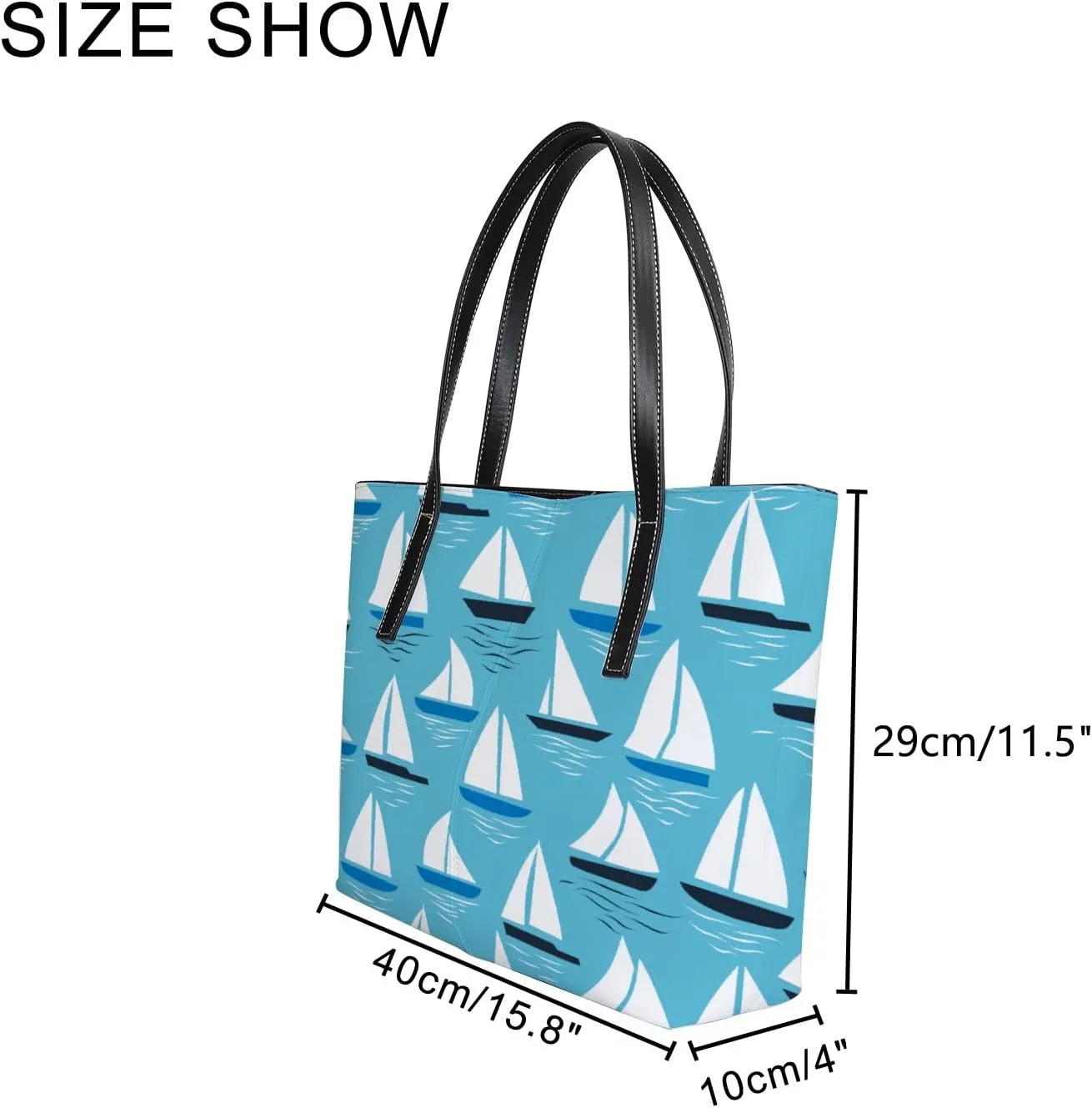 Tote Bag for Women PU Leather Handbags Women's Crossbody Handbags Work Tote Bags for Women Coachbags Tote Bag with Zipper