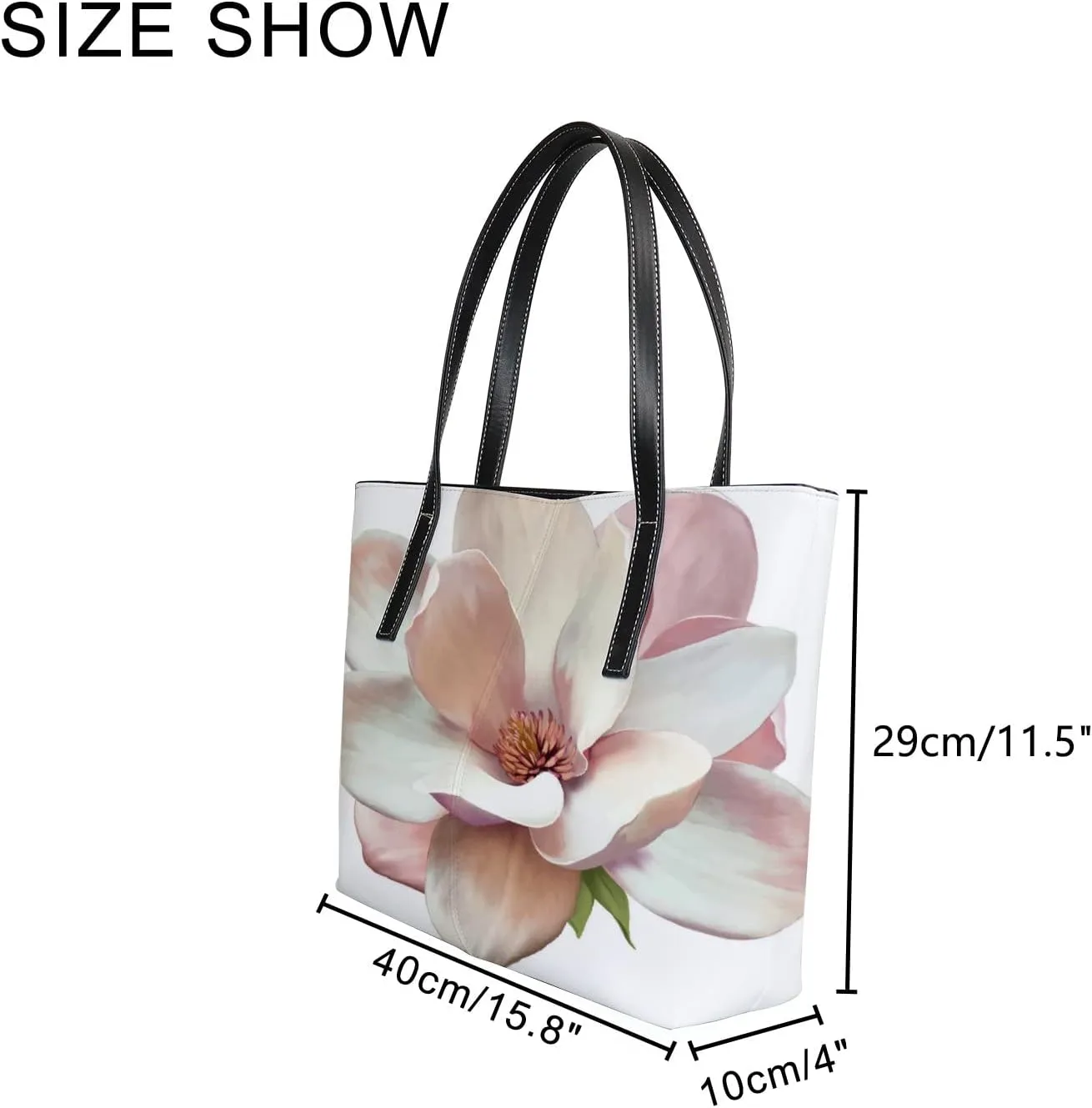 Tote Bag for Women PU Leather Handbags Women's Crossbody Handbags Work Tote Bags for Women Coachbags Tote Bag with Zipper