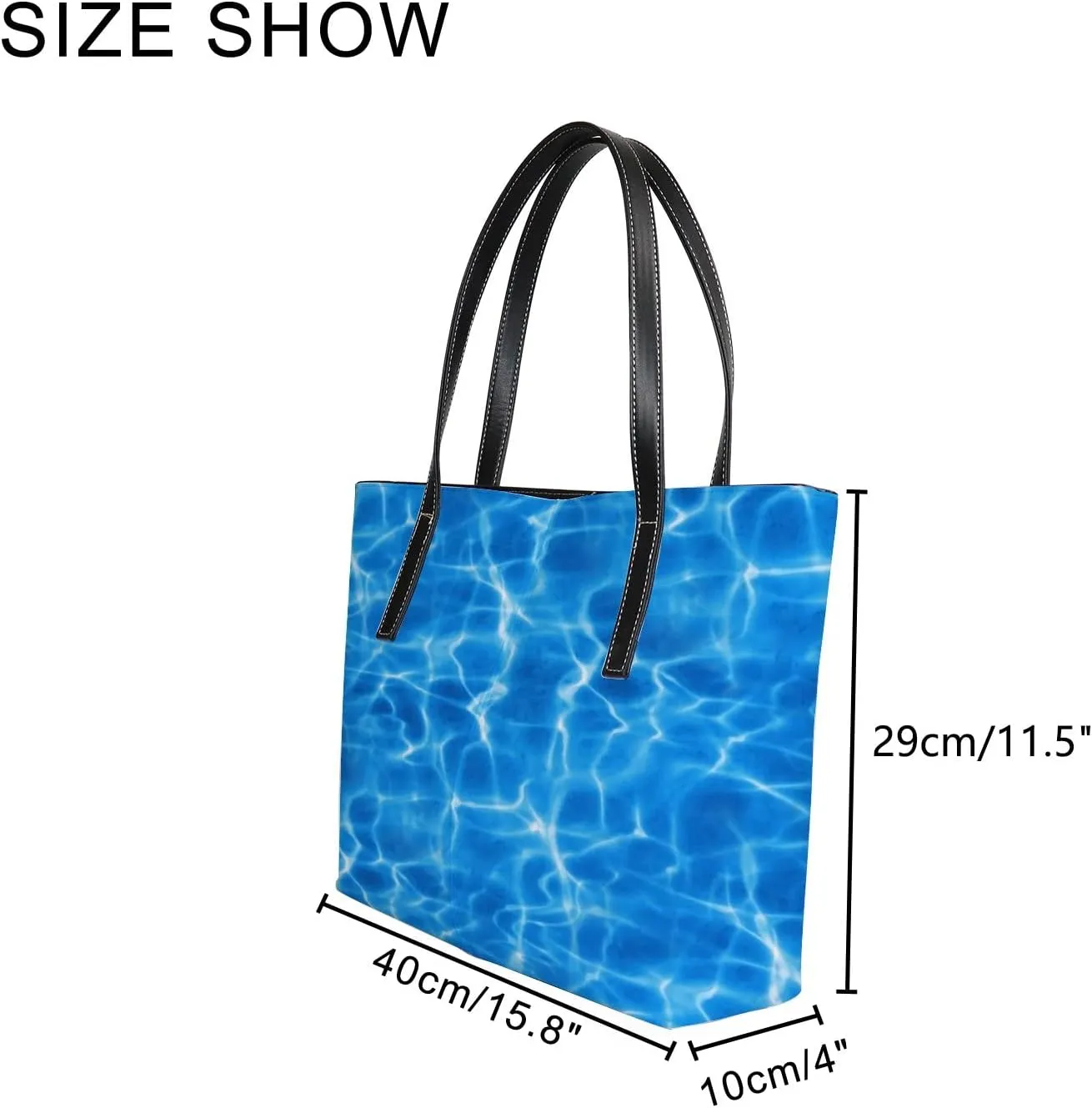 Tote Bag for Women PU Leather Handbags Women's Crossbody Handbags Work Tote Bags for Women Coachbags Tote Bag with Zipper