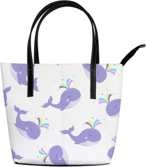 Tote Bag for Women PU Leather Handbags Women's Crossbody Handbags Work Tote Bags for Women Coachbags Tote Bag with Zipper