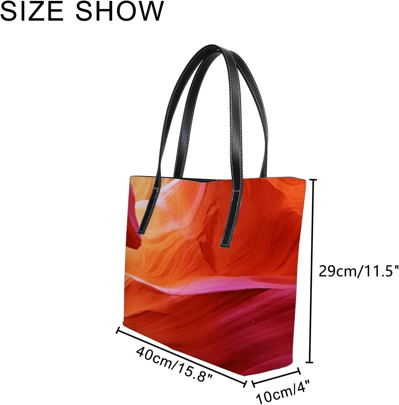 Tote Bag for Women PU Leather Handbags Women's Crossbody Handbags Work Tote Bags for Women Coachbags Tote Bag with Zipper