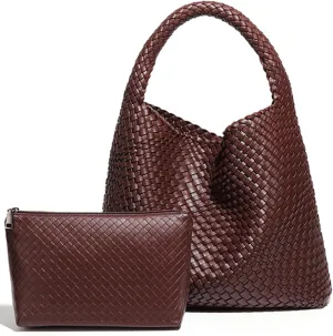 Tote Bag Shoulder Handbags for Women Hand bag Large Capacity Travel Woven Lightweight Purse Hobo Slouchy Bags