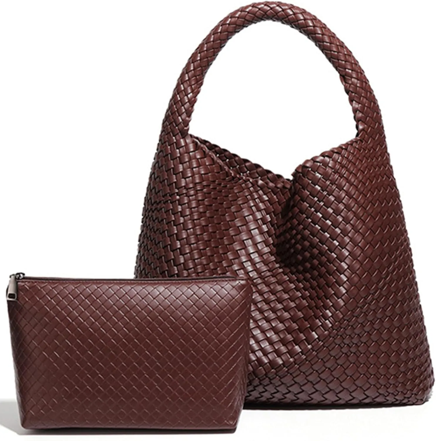 Tote Bag Shoulder Handbags for Women Hand bag Large Capacity Travel Woven Lightweight Purse Hobo Slouchy Bags
