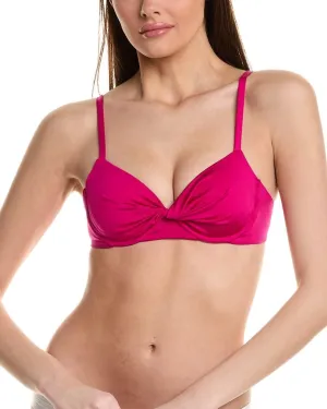 Trina Turk Women's Standard Monaco Underwire Bikini Top, Adjustable, Tie Back, Swimwear Separates