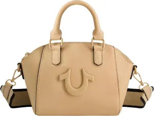 True Religion Women's Satchel Bag, Small Crossbody Purse Handbag with Adjustable Removable Shoulder Strap