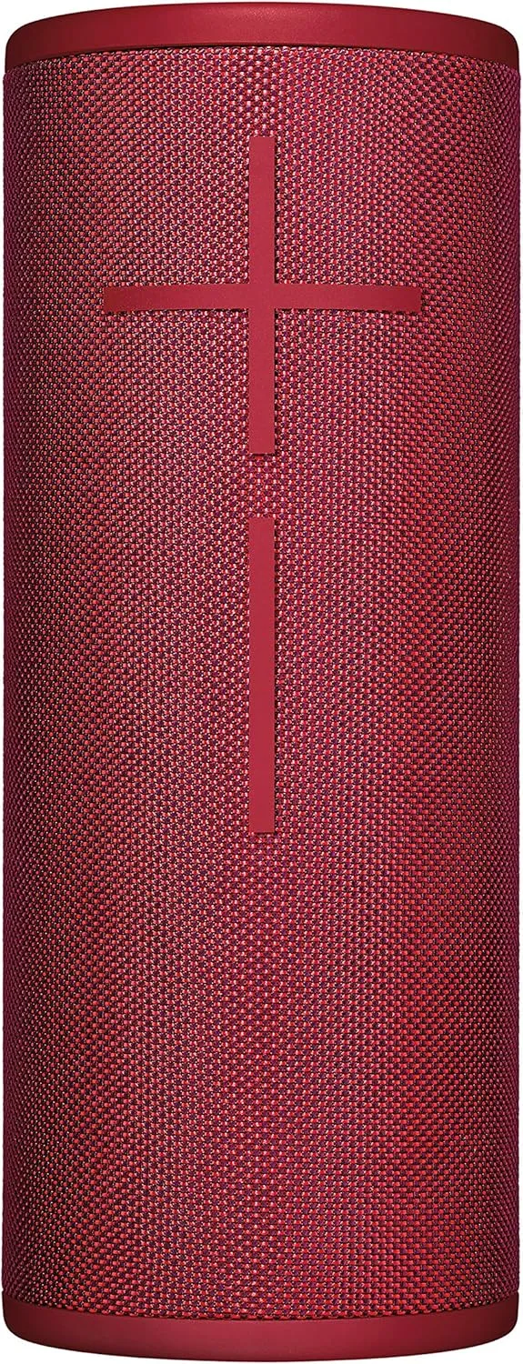 Ultimate Ears Boom 3 Wireless Bluetooth Speaker, Bold Sound   Deep Bass, Bluetooth, Magic Button, Waterproof, 15 Hours Battery, Range of 150 ft, Sunset Red
