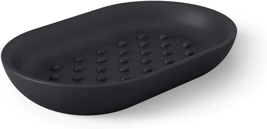 Umbra Junip Oval Soap Dish Black