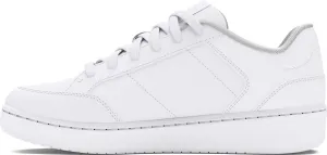 Under Armour - Kids Gs Official Lthr Shoes, Color White (100), Size: 5.5 M US Big Kid