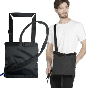 Urine Drainage Bag Holder,Catheter Bag Covers Catheter and Urostomy Travel Medical Supplies Bag with Storage Pockets & Adjustable Strap Internal Fixation Buckle