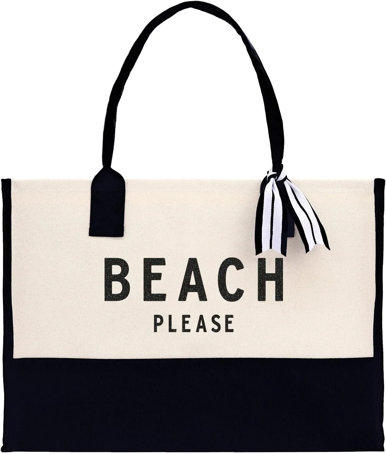 VANESSA ROSELLA Beach Tote Bag Large - Chic Tote Bag for Pool Gym Travel Cruise Picnic Road Trip