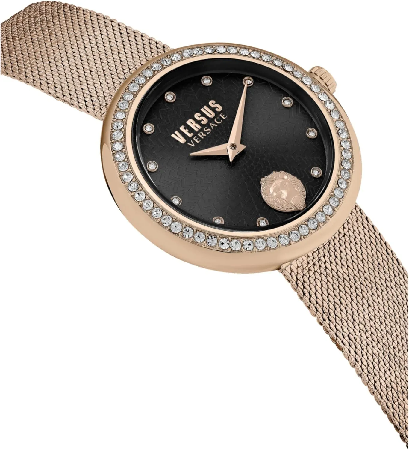 Versus Versace Lea Crystal Collection Luxury Womens Watch Timepiece
