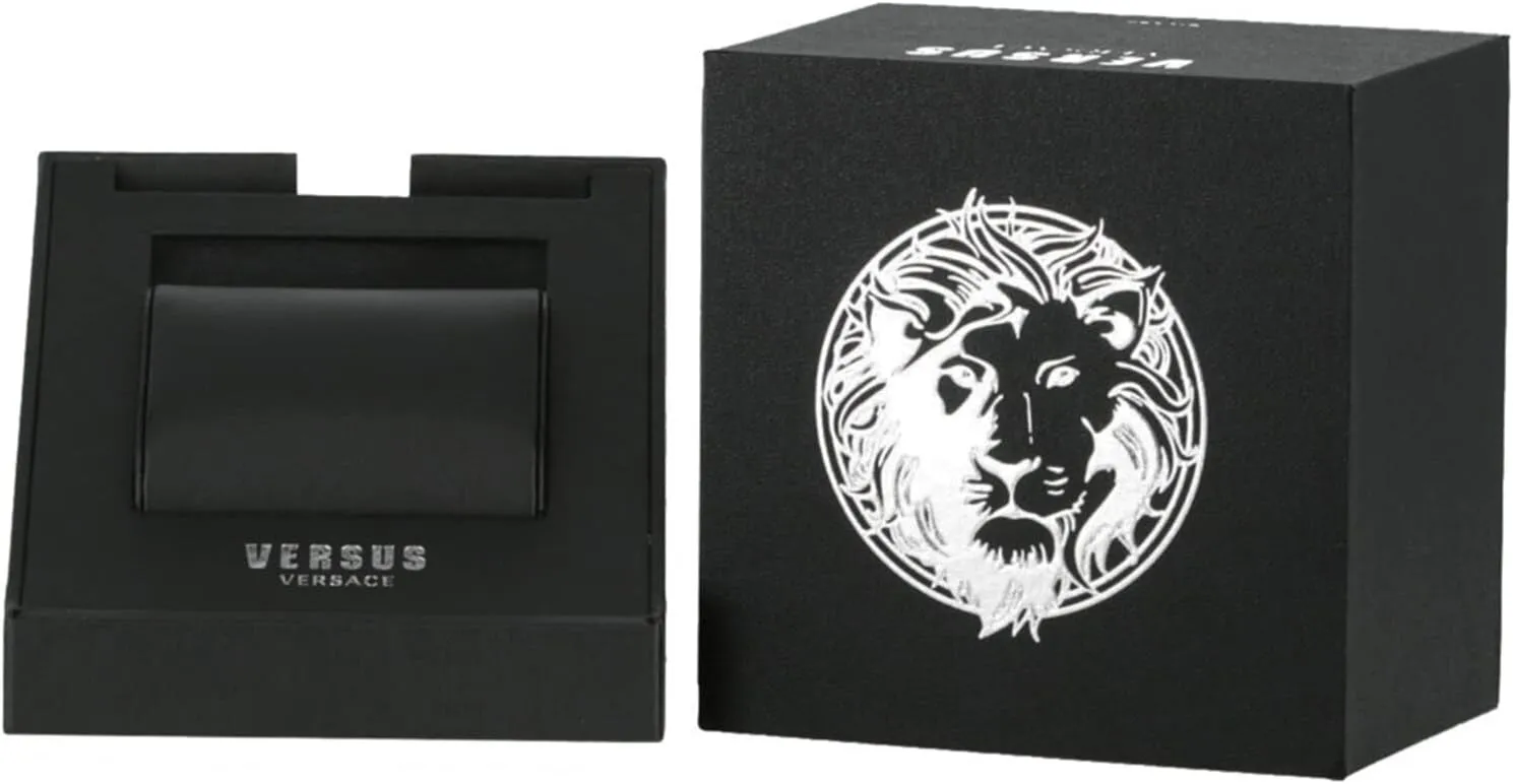 Versus Versace Lea Crystal Collection Luxury Womens Watch Timepiece