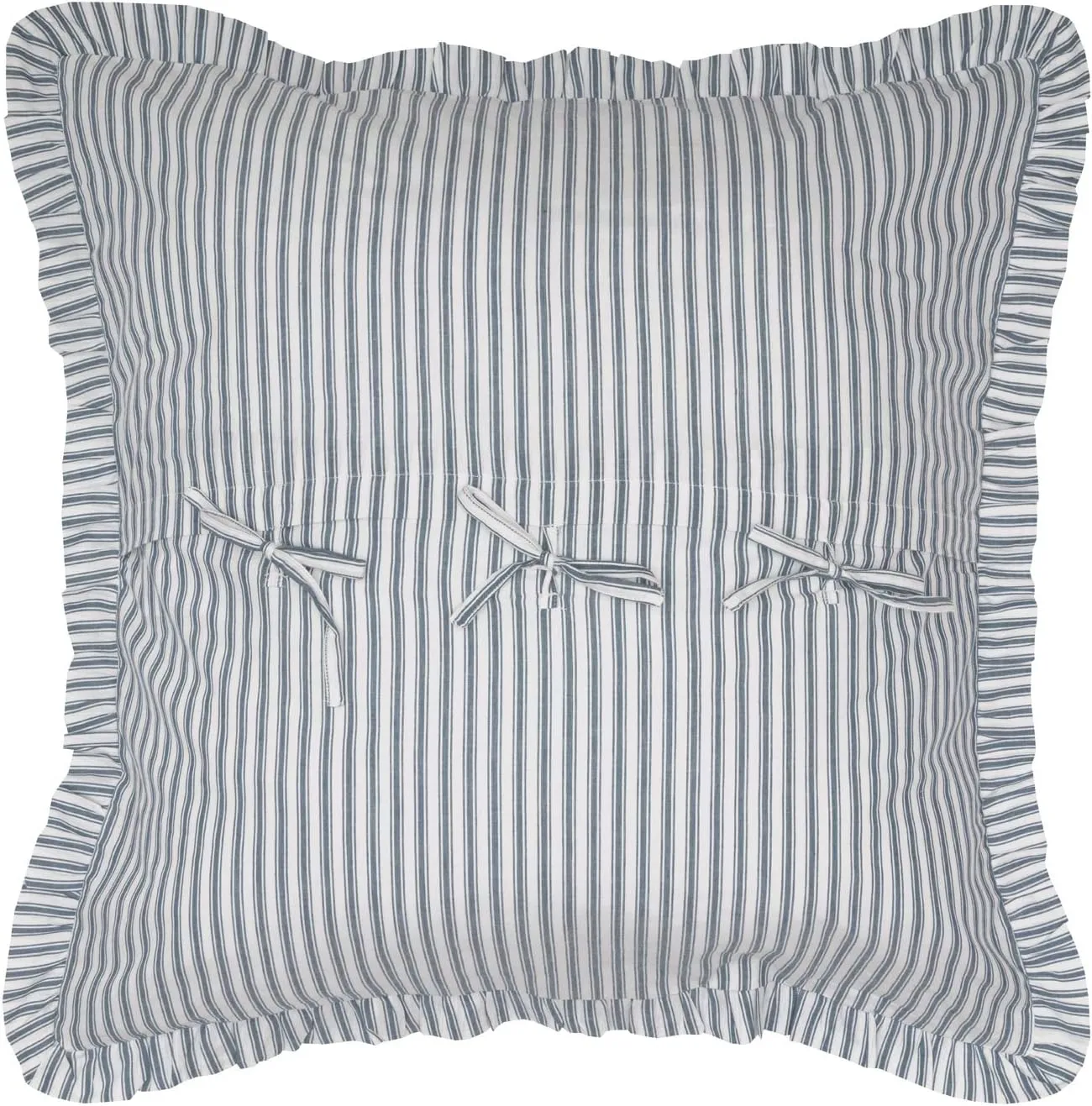VHC Brands Sawyer Mill Blue Bedding Accessory, Euro Sham 26x26