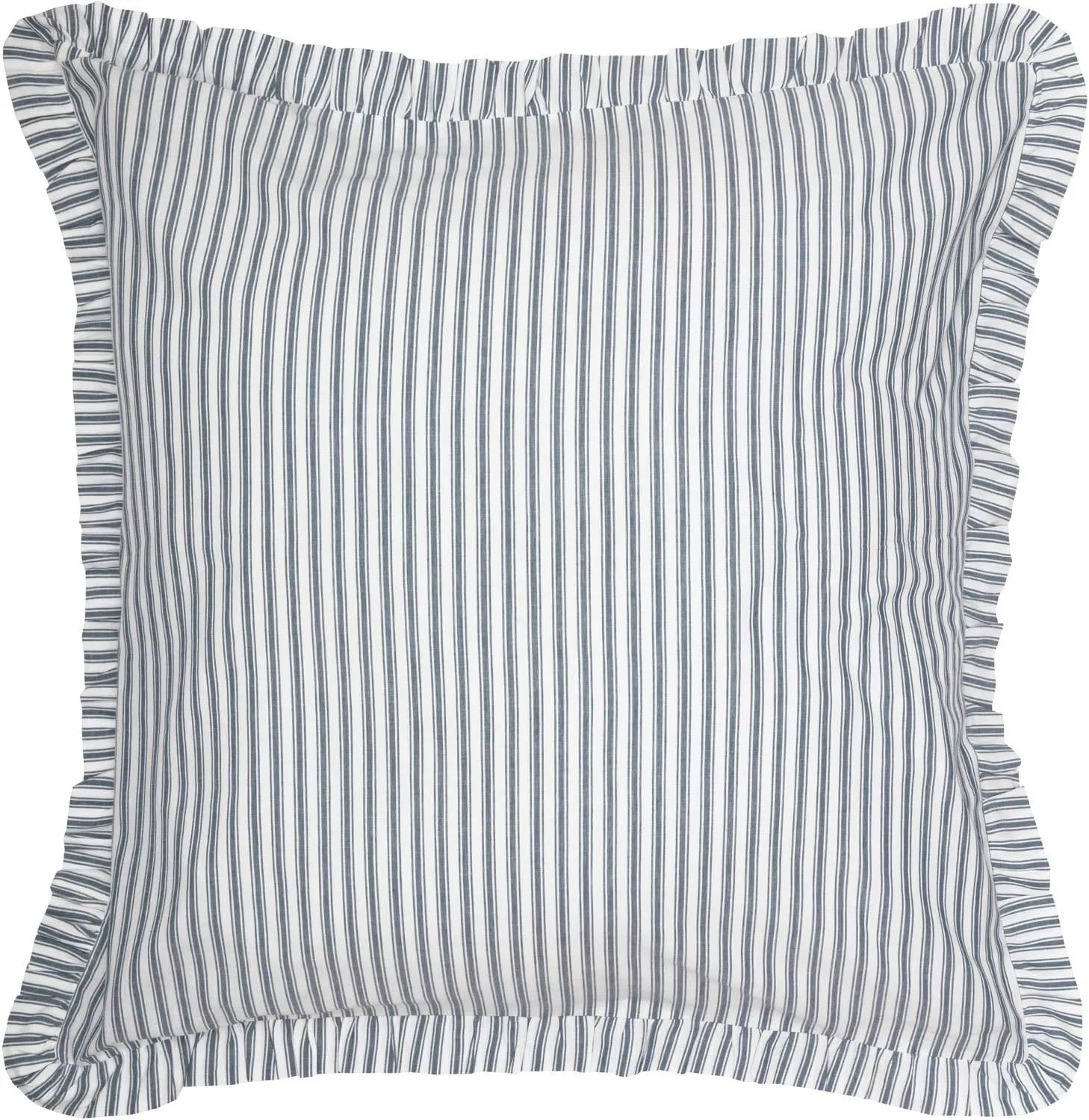 VHC Brands Sawyer Mill Blue Bedding Accessory, Euro Sham 26x26