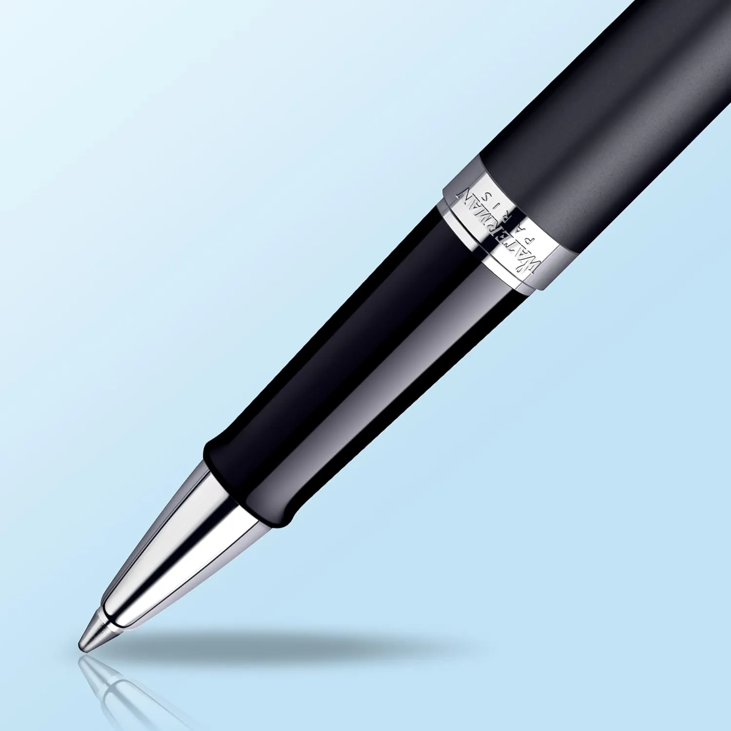 Waterman Hemisphere Essential Matte Black Chrome Trim - S0920850