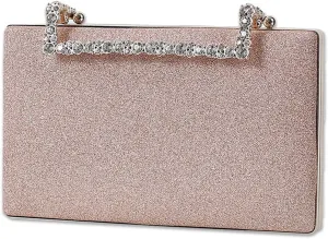 Women Clutch Purse Glitter Evening Bag Sequins Clutch Bag Sparkly Handbag Bridal Wedding Purse
