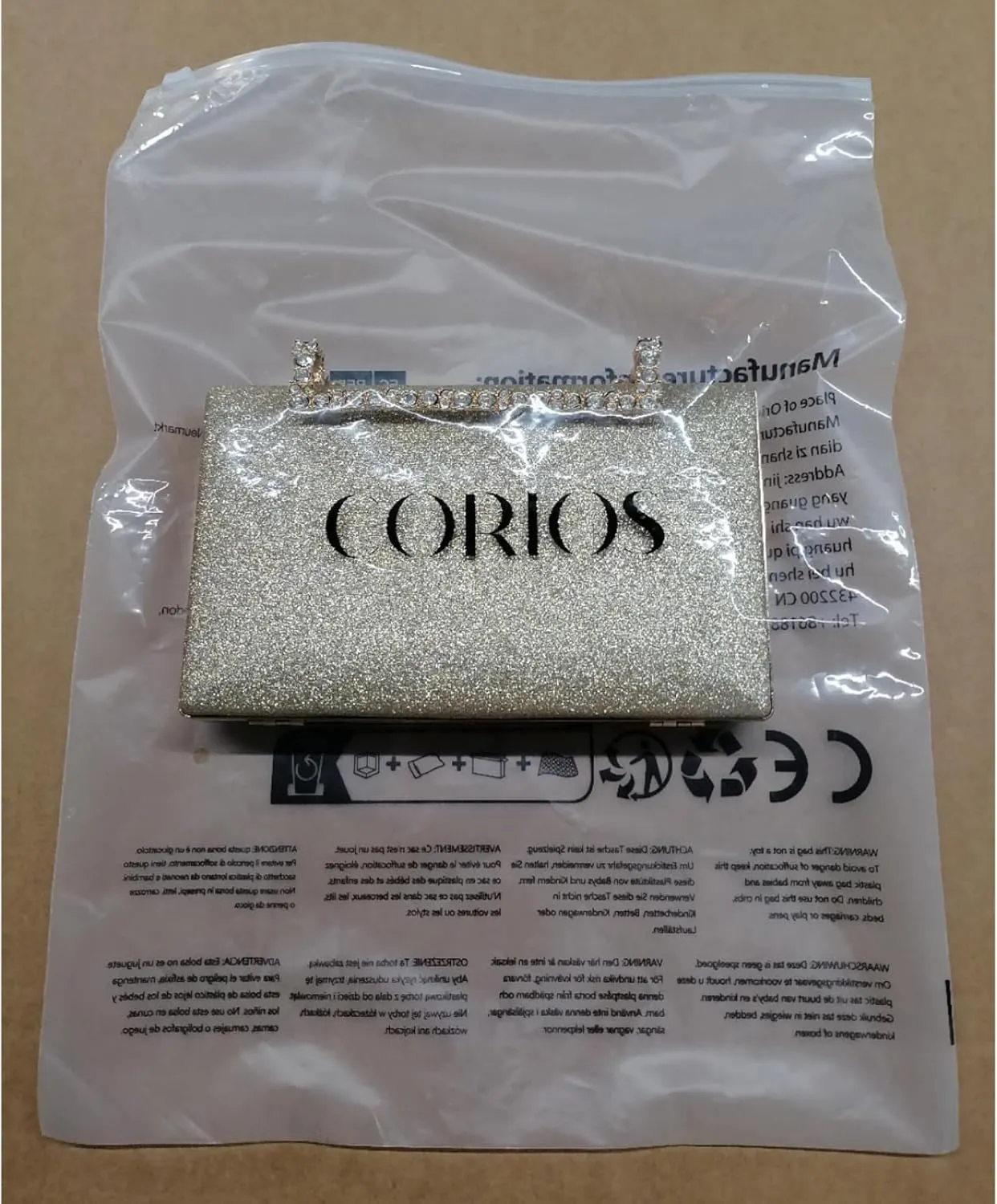 Women Clutch Purse Glitter Evening Bag Sequins Clutch Bag Sparkly Handbag Bridal Wedding Purse