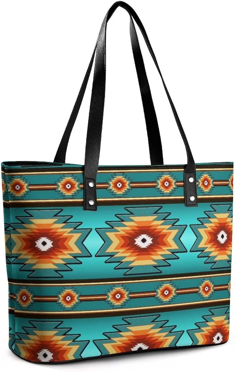 Women's Leather Large Capacity Work Tote Bags Handbags Big Commuter Bag