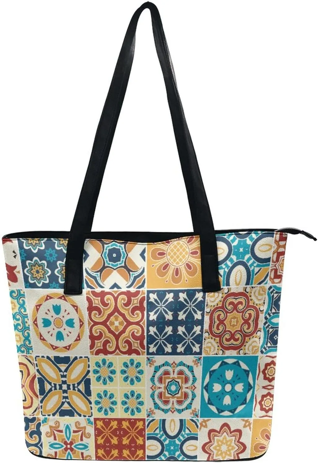 Women's Leather Large Capacity Work Tote Bags Handbags Big Commuter Bag