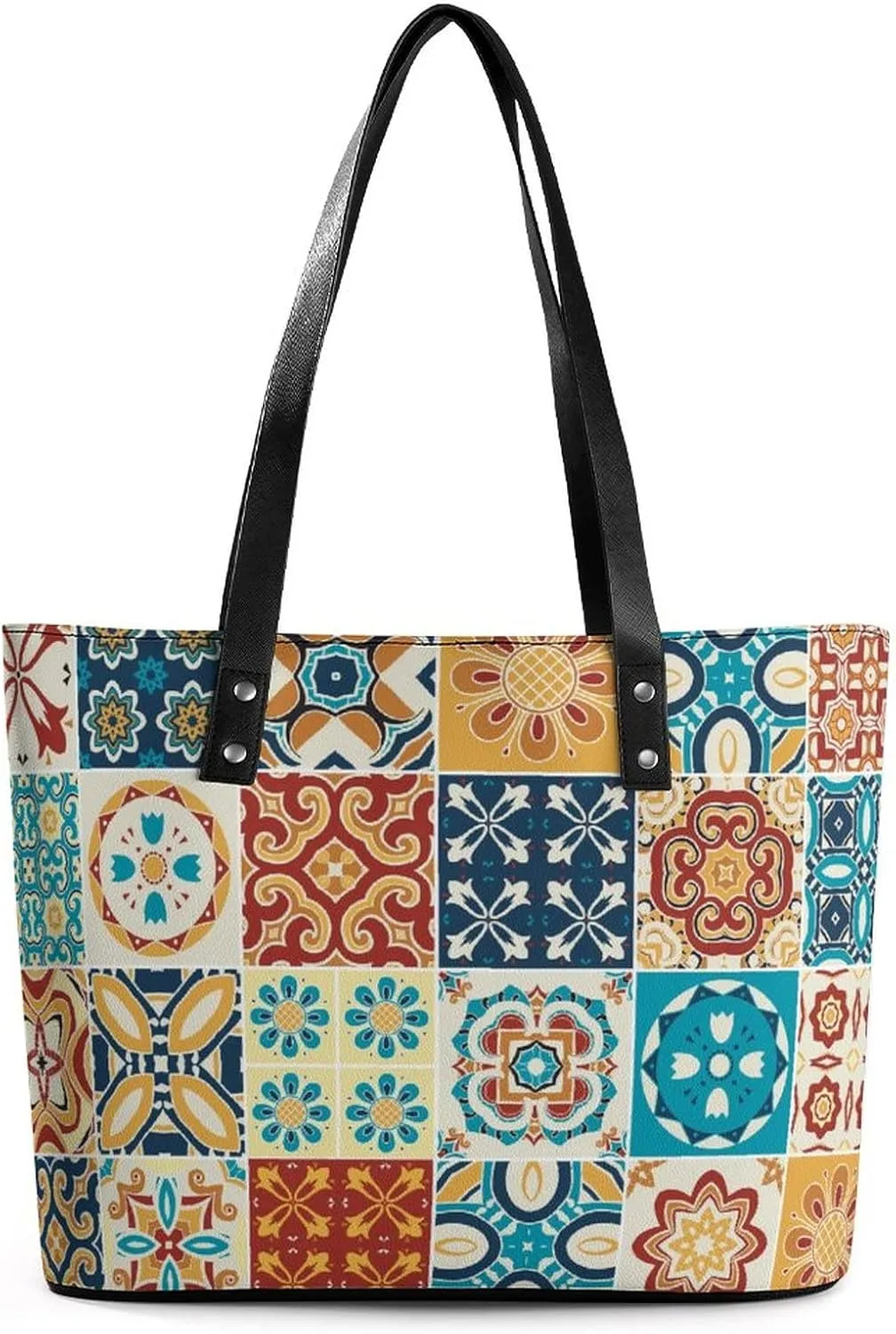 Women's Leather Large Capacity Work Tote Bags Handbags Big Commuter Bag